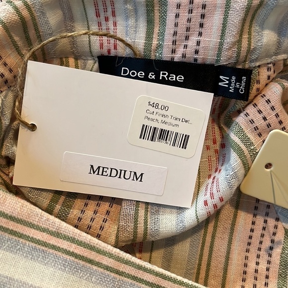 Doe & Rae CUT FINISH TRIM DETAILED BLOUSON BLOUSE - Picture 5 of 8